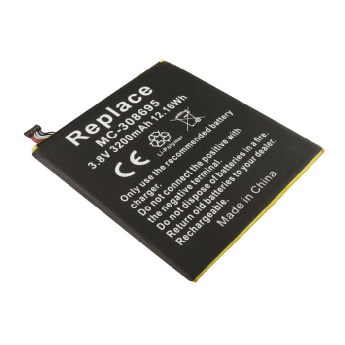Avizar Batterie pour Tablette Amazon Fire 7 Li ion 3.8V 3200mAh 12.2Wh Réf MC 308695 - vue 2
