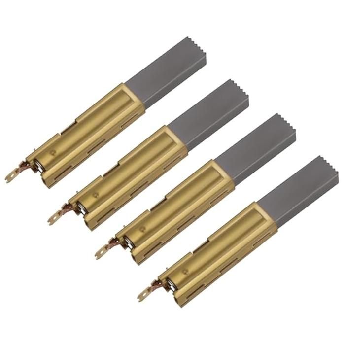 Lot De 2 Balais De Charbon Pour Aspirateur - Dimensions 6.5x11x32 Mm - Rechange Moteur Pour Performance Optimale