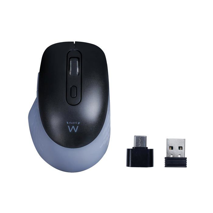 Souris Ewent EW3204 – Ergonomique Sans Fil RF Optique 1600 DPI 6 Boutons - vue 4