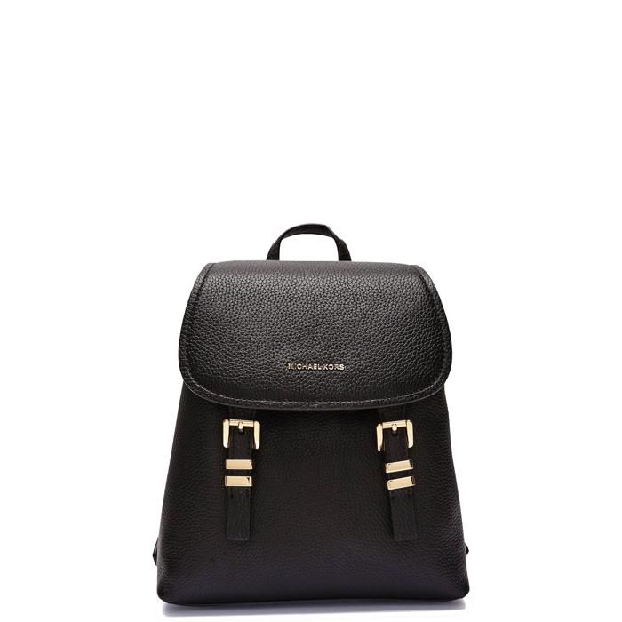 Michael Kors Quinn - Petit sac à dos cuir Noir 30T5GQNB0L-001