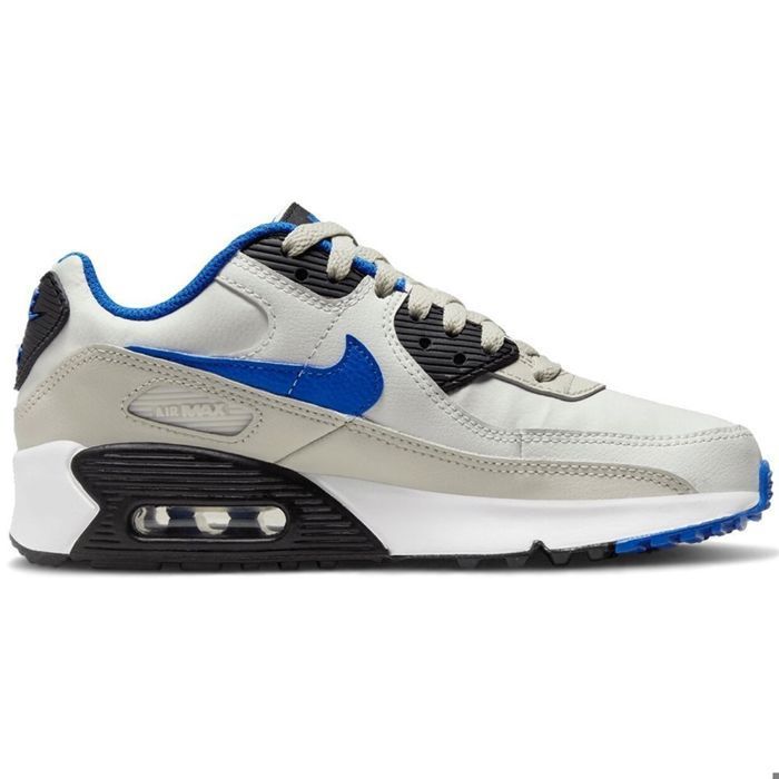 Chaussures de sport Nike Air Max 90 Leather en cuir blanc