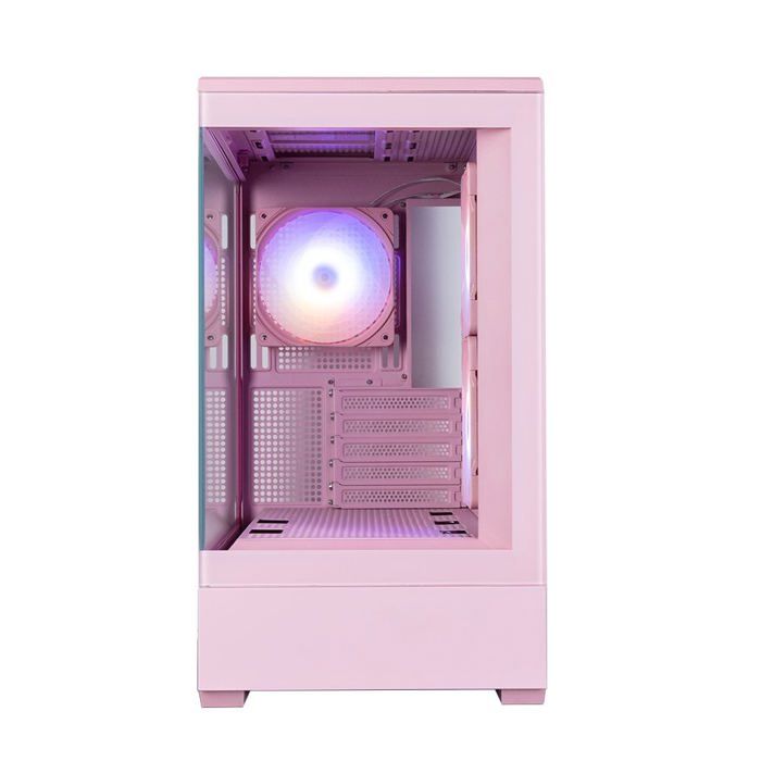 Boîtier PC Zalman Boitier Mini Tour Micro ATX P30 V2 ARGB avec panneaux vitrés mATX Mini ITX - vue 2