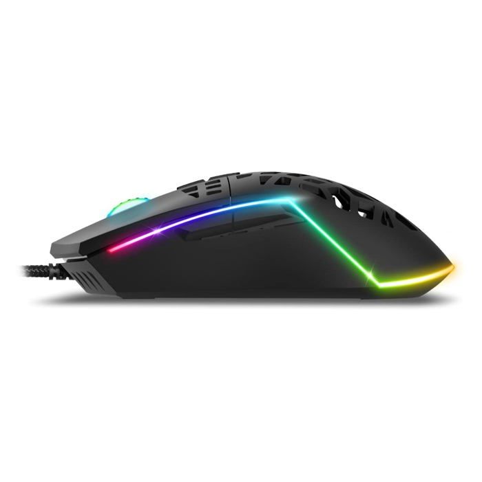Souris Gamer - Advance - GTA 270 - 12000 DPI - 7 Boutons Programmables - RGB Personnalisable