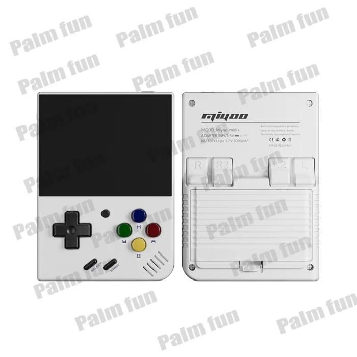 Blanc 64g - Console de jeu vidéo portable rétro pour enfants, plus de 3 Blanc 64g - Console de jeu vidéo portable rétro pour enfants, plus de 3
