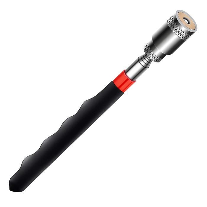 Outil De Ramassage Magnétique Télescopique - Longueur 12,6 à 64 Cm, Aimant 7mm - Neuf Sous Blister