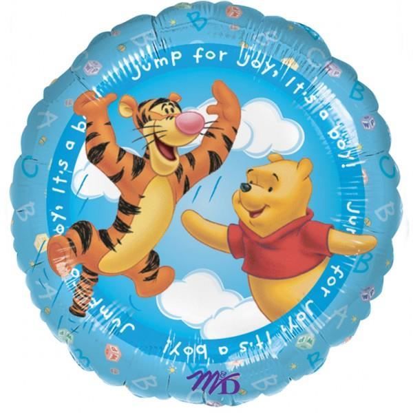 Pendentif Ballon Winnie L'Ourson - Collier Enfant Mignon - Bijou Personnage Disney