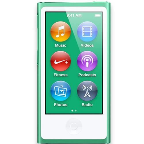 Apple iPod nano 16GB, Lecteur MP4, 16 Go, LCD, Eclairage, Radio FM, Vert