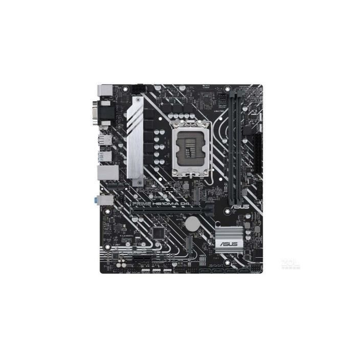 Carte mère - ASUS - PRIME H610M-A D4 DDR4 - Socket LGA1200 - HDMI VGA DVI - SATA-600 M.2 - Asus