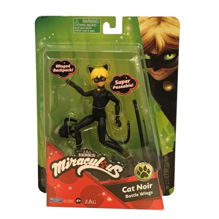 Miraculous Ladybug - figurine Miraculous : Les Aventures de Ladybug et Cat  Noir