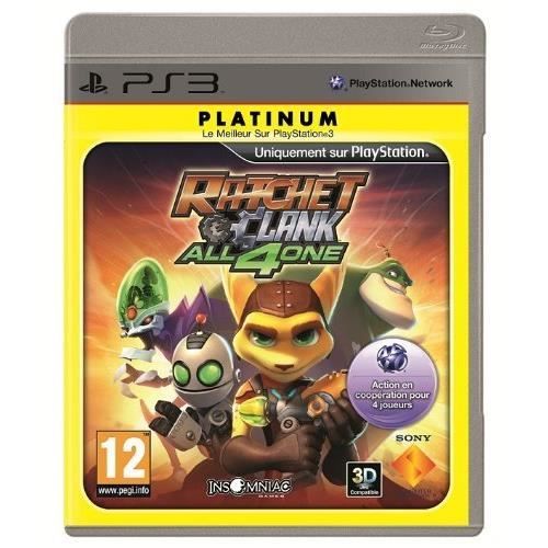 JEU PS3 RATCHET CLANK ALL 4