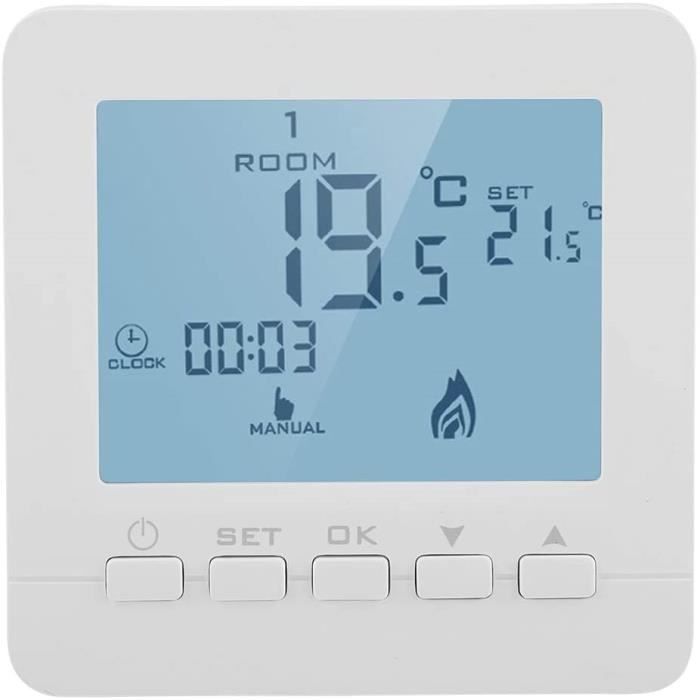 Écran De Remplacement LCD Pour Thermostat Intelligent OPM021B1/021E1 - Compatible Et Neuf