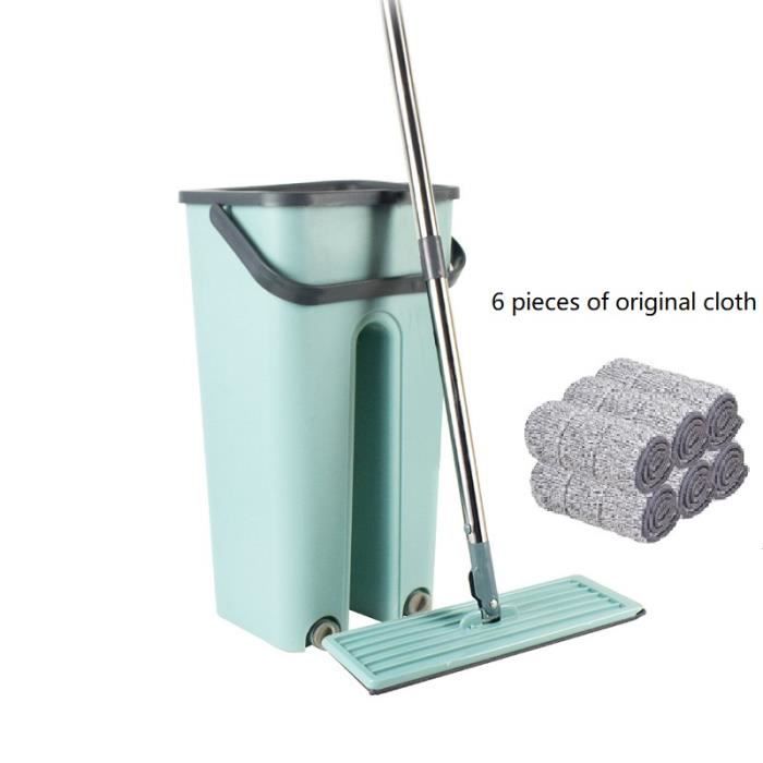 SUIT VERT 1 Small Bucket Flat Mop Bucket Set Separates Dirty Water