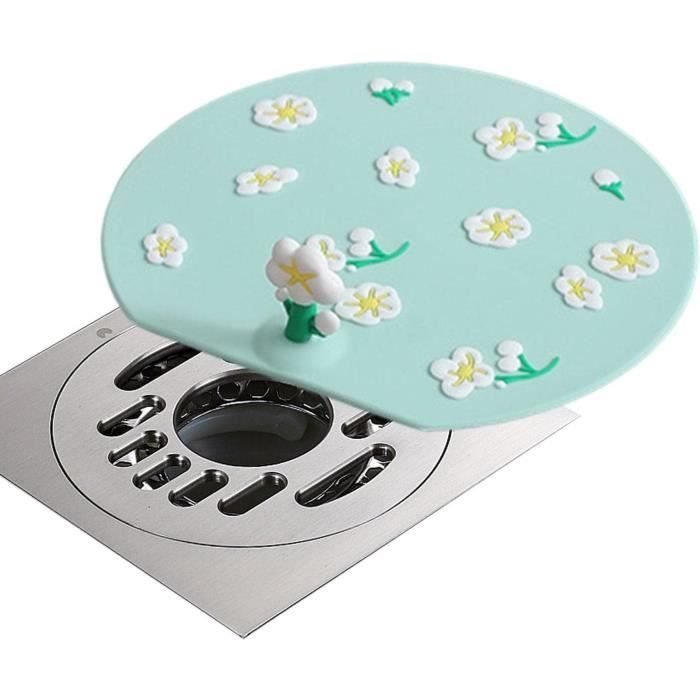 Capteur De Cheveux, Couvercle De Drain Carré Pour Douche Bouchon De