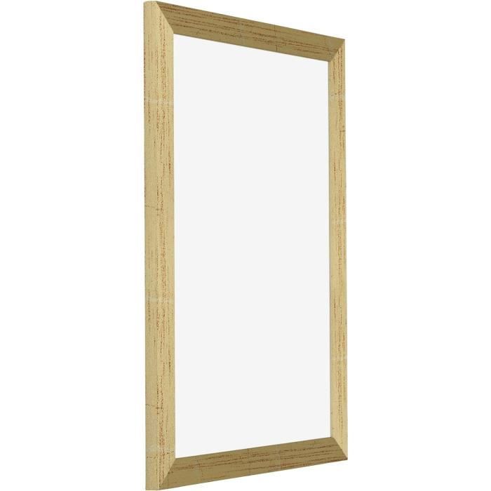Cadre Photo FRAMO En Bois De Pin Noir - 22x10 Cm à 150 Cm - Avec Verre Acrylique - Neuf