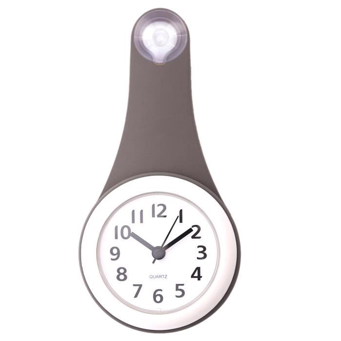 Horloge Murale Impermeable A L Eau De Salle De Bains De Menage
