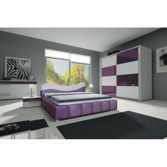 Chambre A Coucher Savane Mauve Achat Vente Chambre Complete