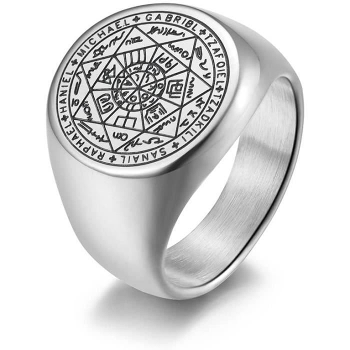 Bague sceau de salomon best sale