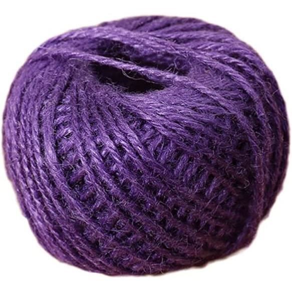 2mm Ficelle Fil de Coton tressé Naturel Corde de Chanvre colorée Corde — free download