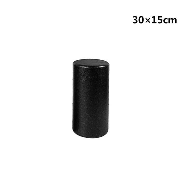 Demi-rouleau De Massage En Mousse EPP - Pour Dos, Jambes, Yoga, Récupération - 45 Cm - Noir