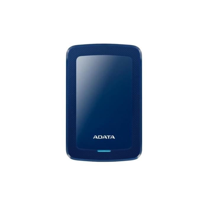 Disque dur externe ADATA 2 To – USB 3.1 – Démarrage rapide – Bleu