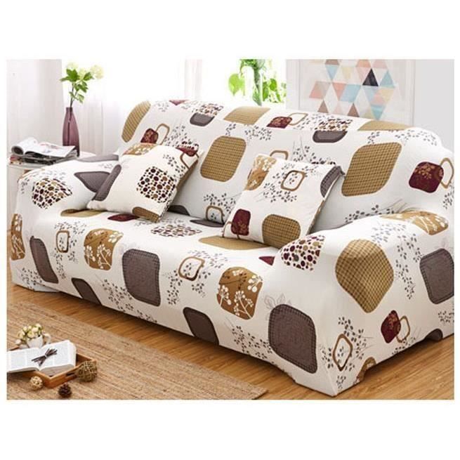 Housse De Canape 2 Place Clic Clac D Angle Extensible Pour Deux