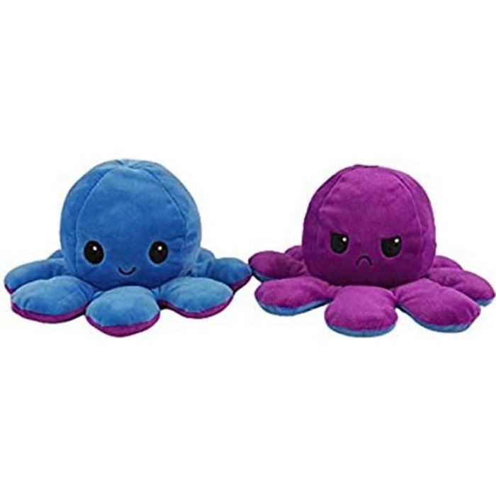 Peluche pieuvre violette clearance