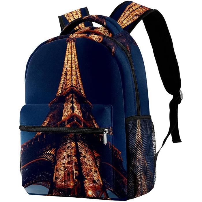 Sacs Dos Enfant Sac de Maternelle Gar ons Filles Tour Eiffel