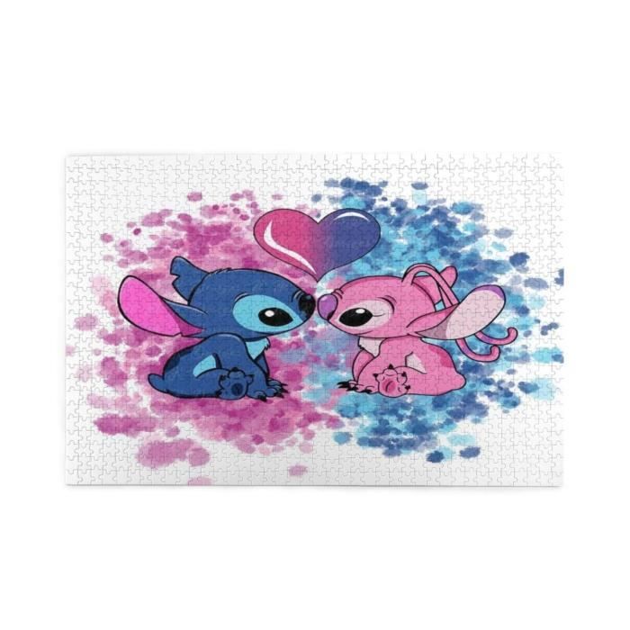 Puzzle 1000 Pièces,Disneys Lilo & Stitch(20),Design Unique Jouet  éducatif,Jeu de Puzzle pour Adultes Enfants - Cdiscount Jeux - Jouets