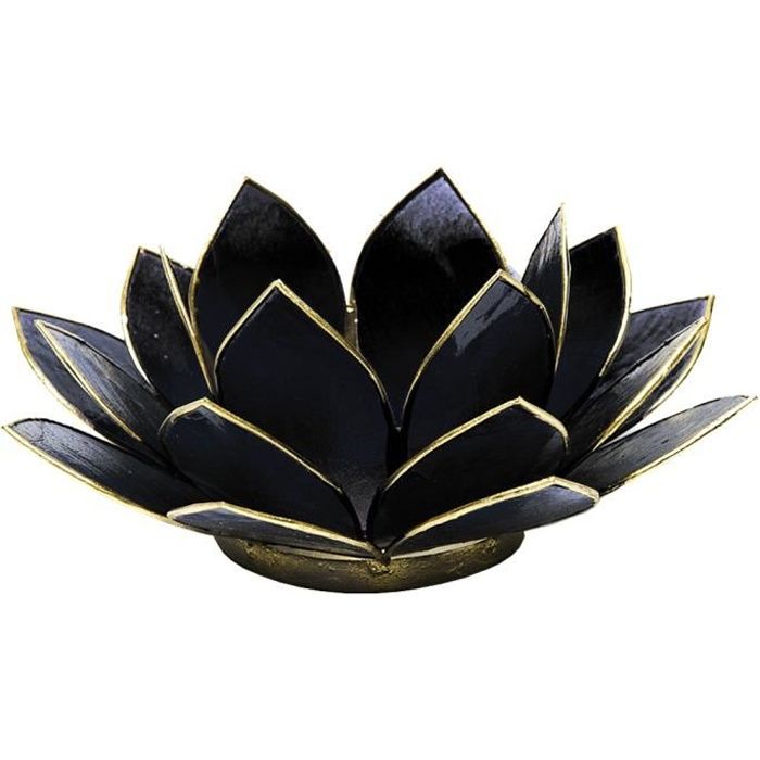 Porte bougie fleur de lotus clearance