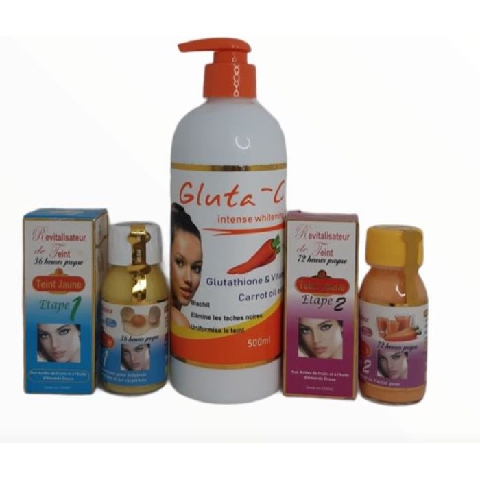 Lait éclaircissant Gluta C (glutathione & Vitamine C) 500ml - Neuf, FPS 2, Philippines