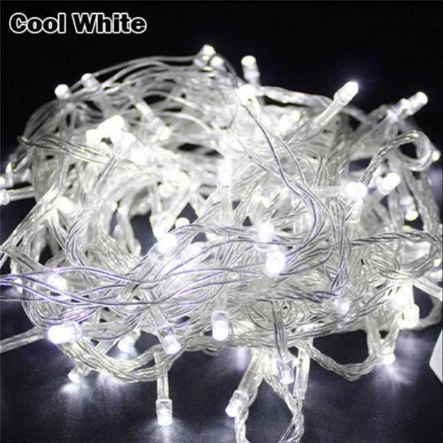Guirlande Lumineuse 20M 200LED - Blanc Chaud | Décoration Intérieur/Extérieur IP44 | 8 Modes + Timer | Pour Fêtes, Jardin, Mariage