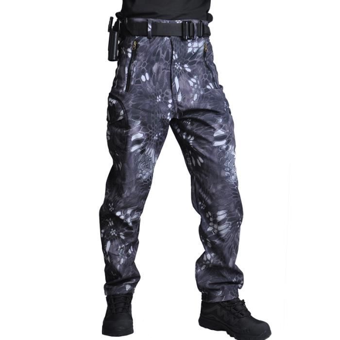Couleur pantalon python noir taille S pour 50 60kg Veste polaire elastique tactique impermeable pour homme v Cdiscount