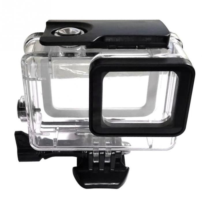 Boîtier Étanche GoPro Hero 5/6/7 Noir - 40m De Profondeur | Coque De Plongée Avec Support | Protection Maximale