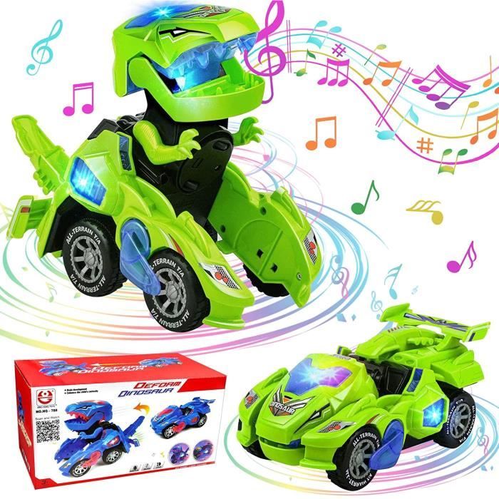 Voiture Dinosaure Transformable par Collision,2 Voitures Magnétiques qui se Transforment en Dinosaures,Jouet Robot Dino,Jouets pour Garçons et Enfants,Cadeau d'Anniversaire ou Fête pour Enfants Voiture Dinosaure Transformable par Collision,2 Voitures Magnétiques qui se Transforment en Dinosaures,Jouet Robot Dino,Jouets pour Garçons et Enfants,Cadeau d'Anniversaire ou Fête pour Enfants