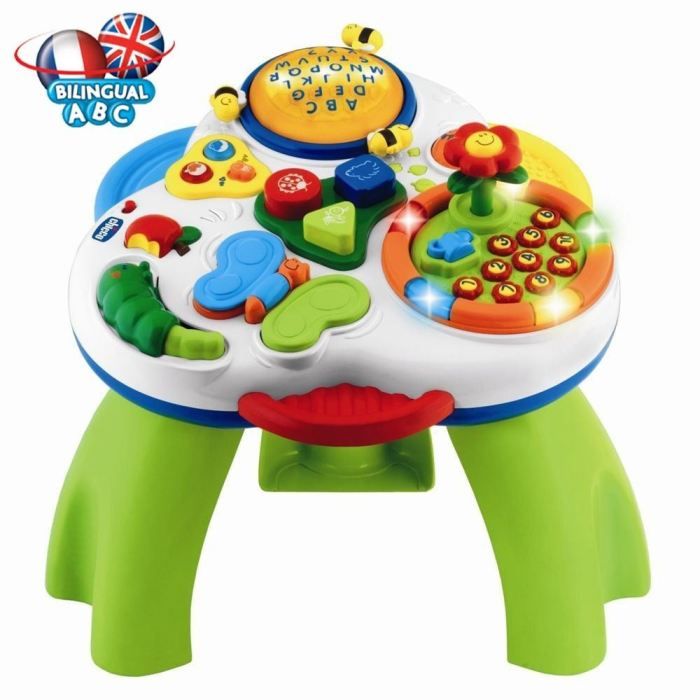 Chicco Table Jardin D Eveil Bilingue Achat Vente Table Jouet D