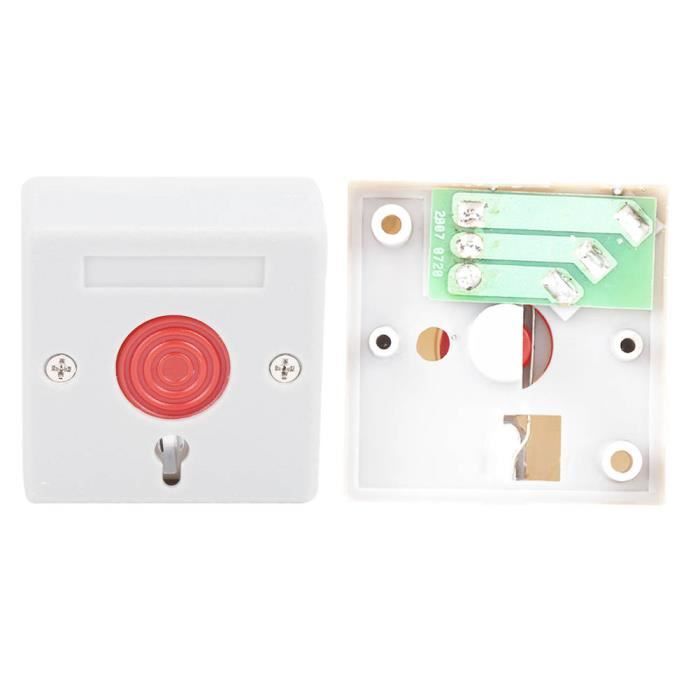 Protection Bouton D'urgence Transparente - Lot De 4 Couvercles Pour Interrupteur Alarme Incendie, Résistants Aux Températures