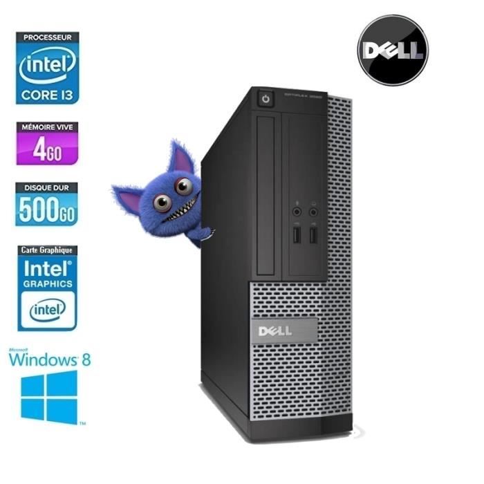 UC DESKTOP DELL OPTIPLEX 3020 SFF 4go 500go Reconditionné - Dell reconditionné disponible sur Cdiscount Seconde Vie