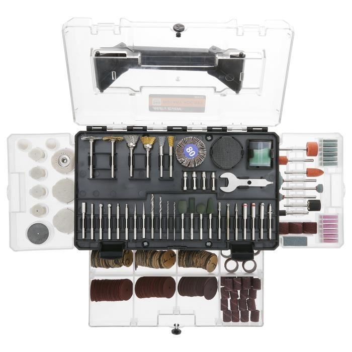 Ponçage Meulage Polissage Kit Outil Pour Verre Jade Bijoux en bois en acier trempé