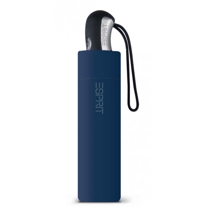Parapluie pliant automatique uni bleu ESPRIT U