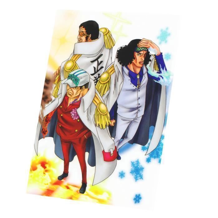 Tableau Décoratif One Piece Amiraux Marine One Piece Kizaru Oakiji