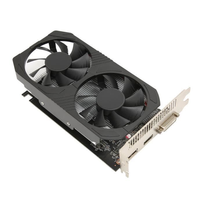 Carte Graphique QTHREE Radeon RX 560xt 8Go GDDR5 | 128 Bits, HDMI, DVI-D, DisplayPort | Pour Gaming Et Montage