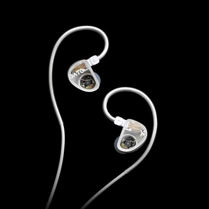 Écouteurs Intra-Auriculaires - GENERIC - Truthear Gate - Filaire - Blanc - Confortable pour Audiophile