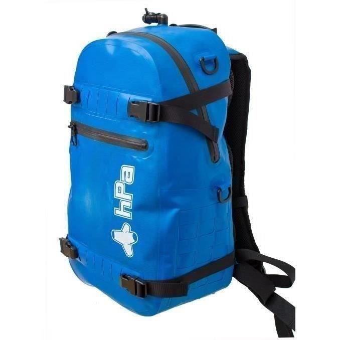 INFLADRY 25 - Sac à Dos 25 litres Bleu - 100% Étanche, dimensions 50x28x18cm