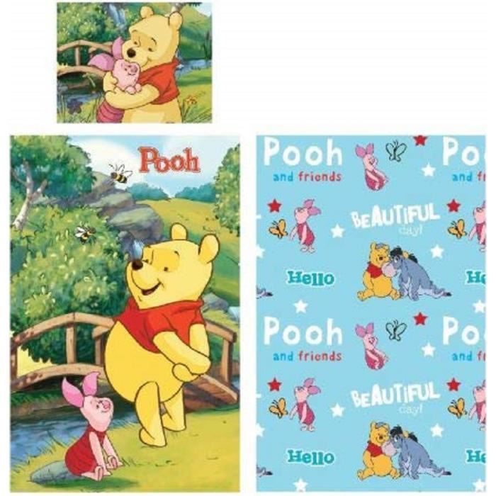 Housse De Couette Winnie L Ourson Beautiful 90 X 140 Cdiscount Maison