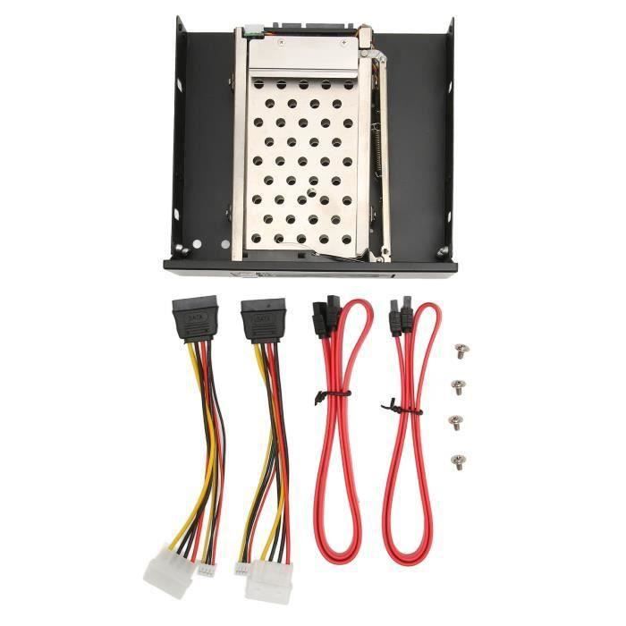 Support Métal Baie Lecteur VGOL 2 Ensembles De Support SSD Kit De Montage De Disque Dur Interne Vgol France