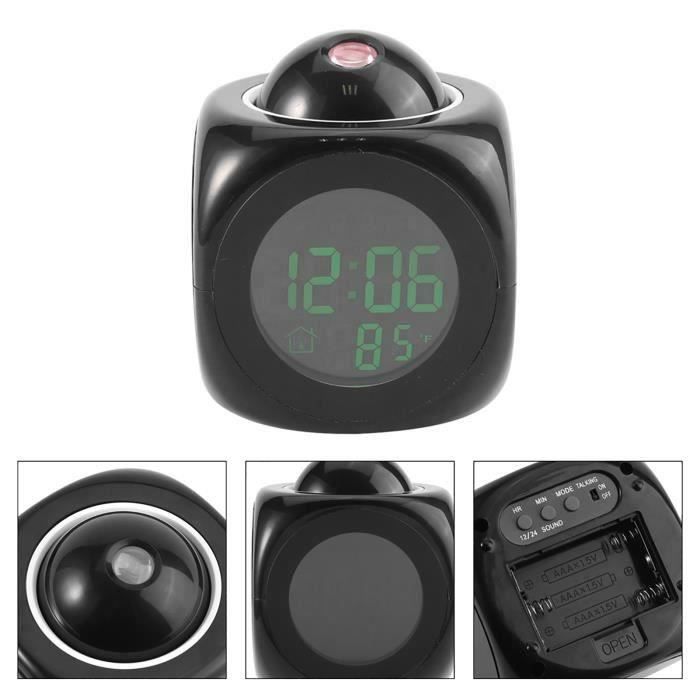 Réveil Parlant Enfant - Horloge Numérique LED Avec Fonction Snooze, Design Dragon - Pour Chambre D'Enfant