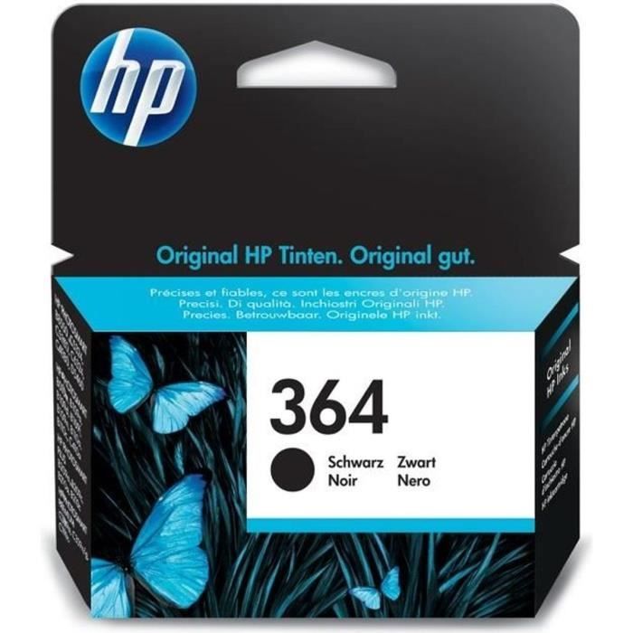 HP 364 cartouche dencre noire authentique  (CB316EE) pour HP DeskJet 3070A et HP Photosmart 5525/6525