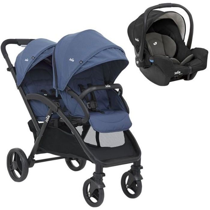 Poussette double evolutive sale