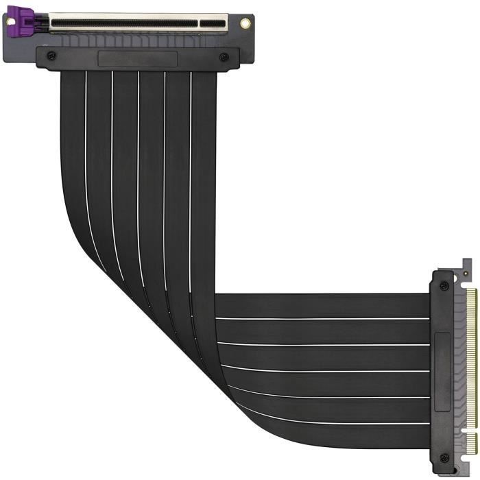 Cable PCI Express COOLER MASTER Riser Cable PCIe 3.0 x16 V2 300mm MCA U000C KPCI30 300 - vue 2