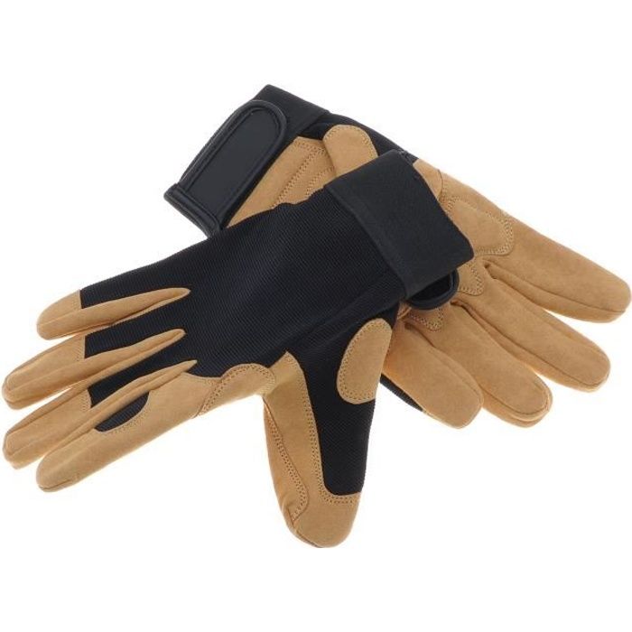 Paire de gants de travail adaptée pour le bucheronnage Solidur Precision